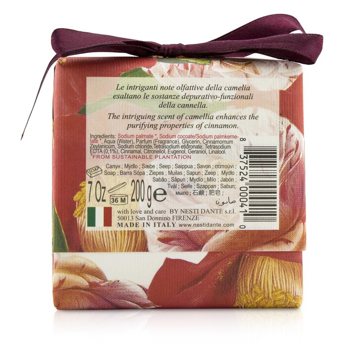 Nesti Dante Mydełko Gli Officinali Soap - Camellia & Cinnamon - Purifying & Sweetening 200g/7ozProduct Thumbnail