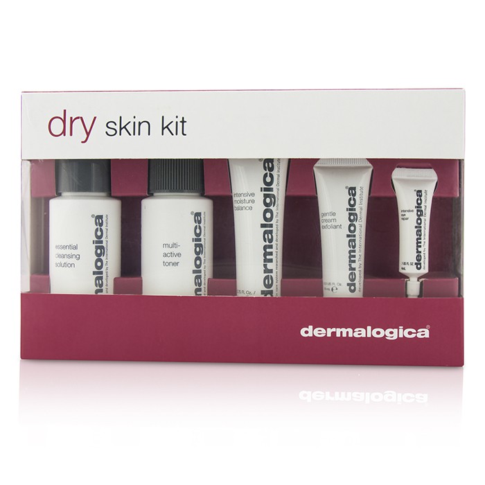 ダーマロジカ Dermalogica Dry Skin Kit: Cleanser 50ml + Toner 50ml + Moisture Balance 22ml + Exfoliant 10ml + Eye Repair 4ml 5pcsProduct Thumbnail