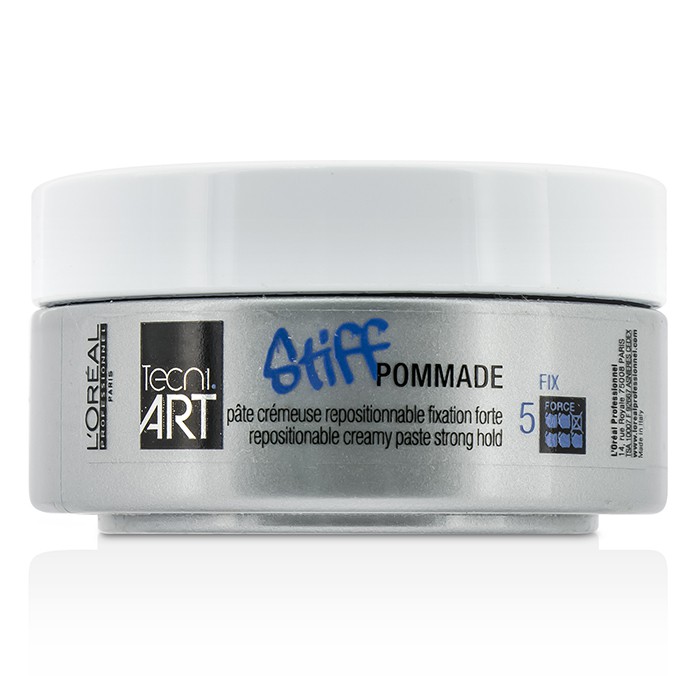 L'Oreal Professionnel Tecni.Art Stiff Pommade Repostionable Creamy Paste (Strong Hold - Force 5) 75ml/2.5ozProduct Thumbnail