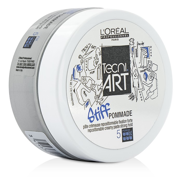 L'Oreal Professionnel Tecni.Art Stiff Pommade Repostionable Creamy Paste (Strong Hold - Force 5) 75ml/2.5ozProduct Thumbnail