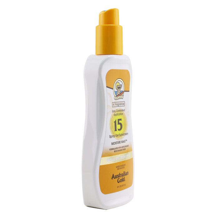 金色澳洲  Australian Gold Spray Gel Sunscreen SPF 15 237ml/8ozProduct Thumbnail