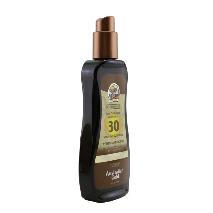 Australian Gold Spray Gel Sunscreen SPF 30 with Instant Bronzer  237ml/8ozProduct Thumbnail