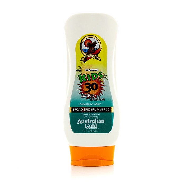 Australian Gold 金色澳洲  Lotion Sunscreen Broad Spectrum SPF 30 - For Kids 237ml/8ozProduct Thumbnail