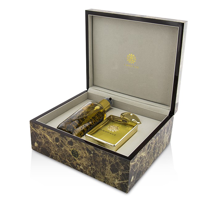 Amouage Gold Coffret: Eau De Parfum Phun 100ml/3.4oz + Gel Tắm Bồn & Tắm 300ml/10oz 2pcsProduct Thumbnail