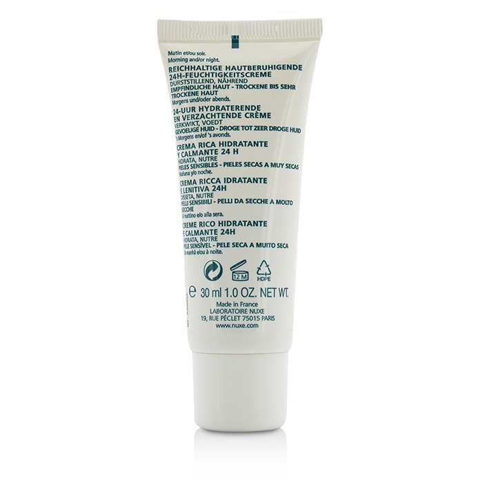 Nuxe Creme Fraiche De Beaute Enrichie 24HR Soothing And Moisturizing Rich Cream-Dry to Very Dry Sensitive 30ml/1ozProduct Thumbnail
