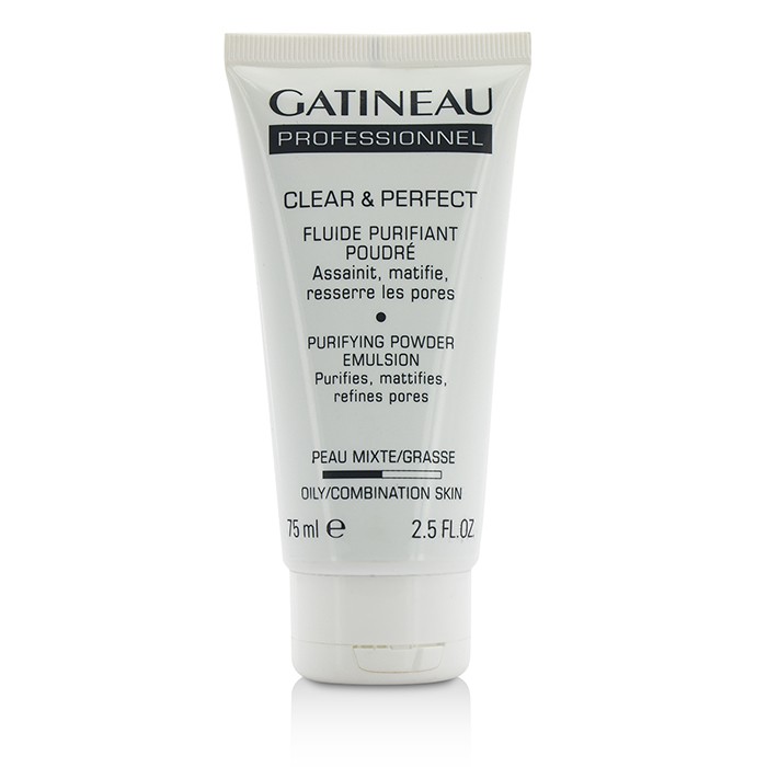 Gatineau Clear & Perfect Purifying Powder Emulsion (For Oily/Combination Skin) (Salon Size) 75ml/2.5ozProduct Thumbnail