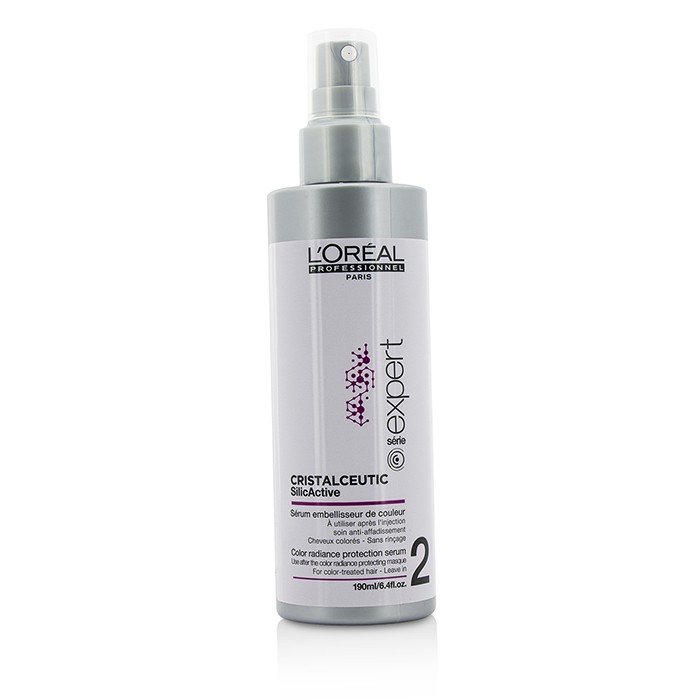 L'Oreal Professionnel Expert Serie - Cristalceutic SilicActive Color Radiance Protection Serum - Leave In (For Color-Treated Hair) 190ml/6.4ozProduct Thumbnail