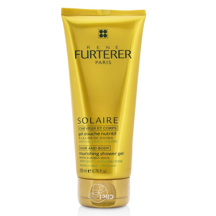 Rene Furterer Wosk do włosów Solaire Nourishing Shower Gel with Jojoba Wax (Hair and Body) 200ml/6.76ozProduct Thumbnail