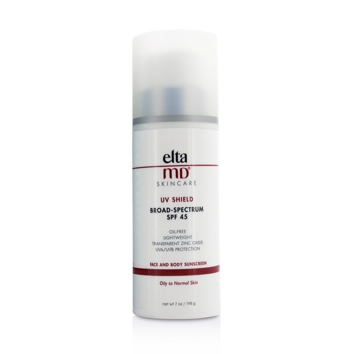 EltaMD UV Shield Face & Body Sunscreen SPF 45 - קרם הגנה לעור שמן עד רגיל 198g/7ozProduct Thumbnail