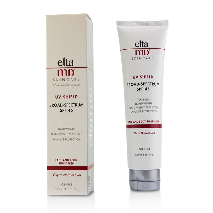 EltaMD UV Shield Face & Body Sunscreen SPF 45 - For Oily To Normal Skin 85g/3ozProduct Thumbnail