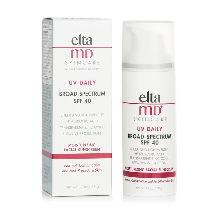 EltaMD UV Daily Moisturizing Facial Sunscreen SPF 40 - For Normal, Combination & Post-Procedure Skin  48g/1.7ozProduct Thumbnail