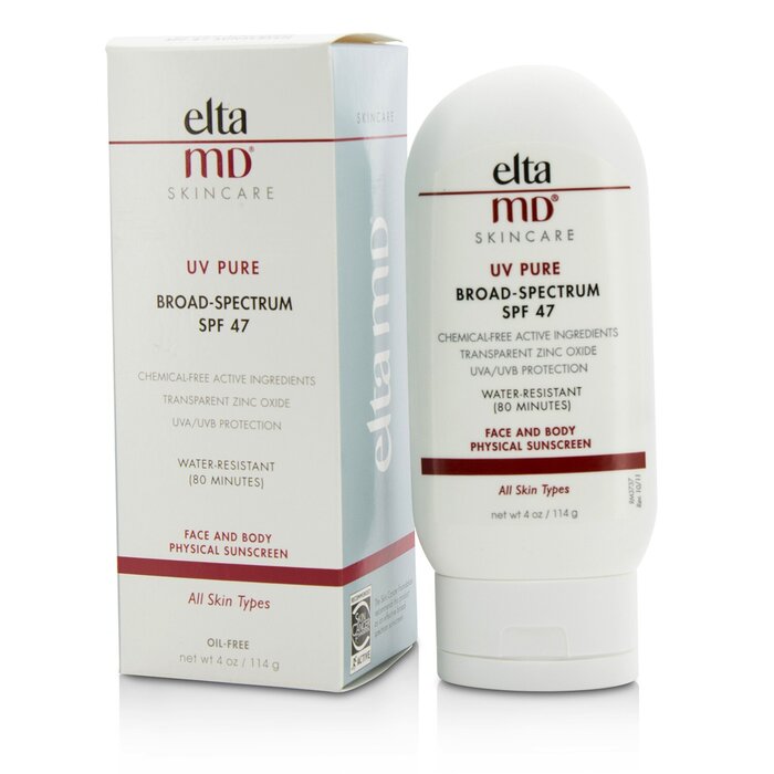 EltaMD UV Pure Water-Resistant Face & Body Physical Sunscreen SPF 47  114g/4ozProduct Thumbnail