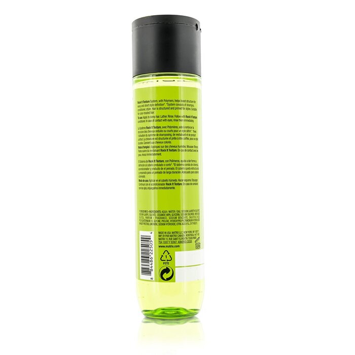 Matrix 美傑仕 洗髮精(造型)Total Results Rock It Texture Polymers Shampoo(For Texture) 300ml/10.1ozProduct Thumbnail