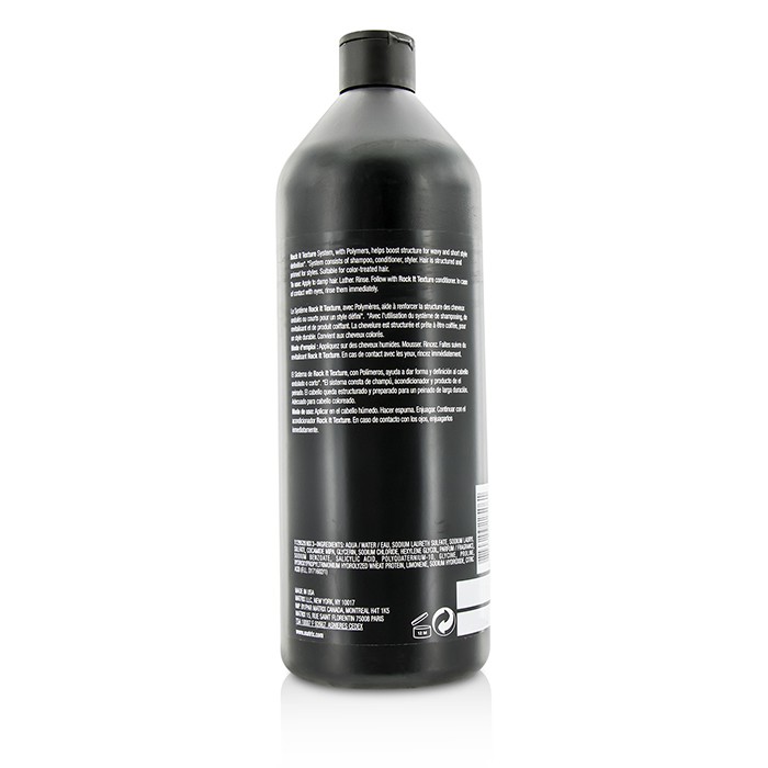 Matrix Total Results Rock It Texture Polymers Shampoo (For Texture) 1000ml/33.8ozProduct Thumbnail