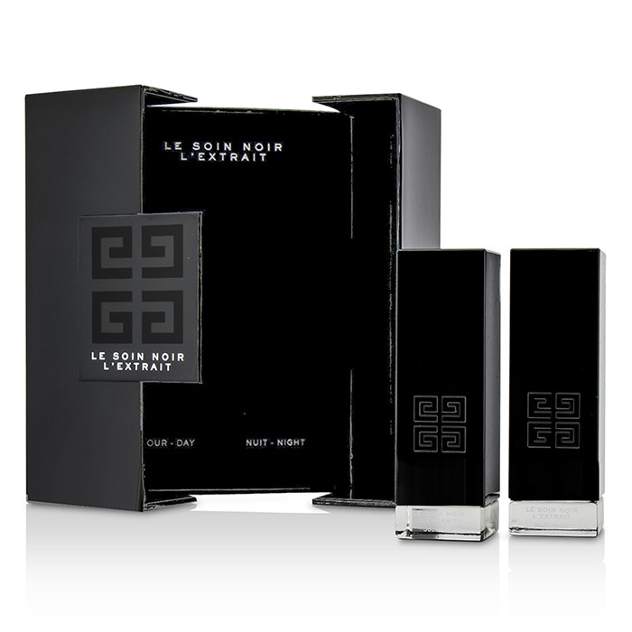 Givenchy Le Soin Noir L'Extrait: L'Extrait Day Serum 15 מ&quot;ל/0.5oz + L'Extrait Night Serum 15 מ&quot;ל/0.5oz 2pcsProduct Thumbnail
