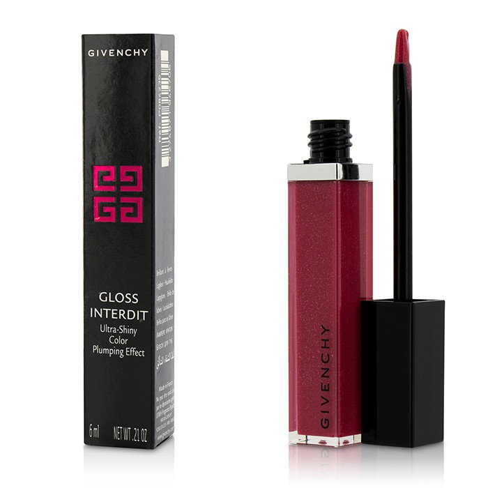 Givenchy Błyszczyk do ust z efektem wypełniającym Gloss Interdit Ultra Shiny Color Plumping Effect 6ml/0.21ozProduct Thumbnail