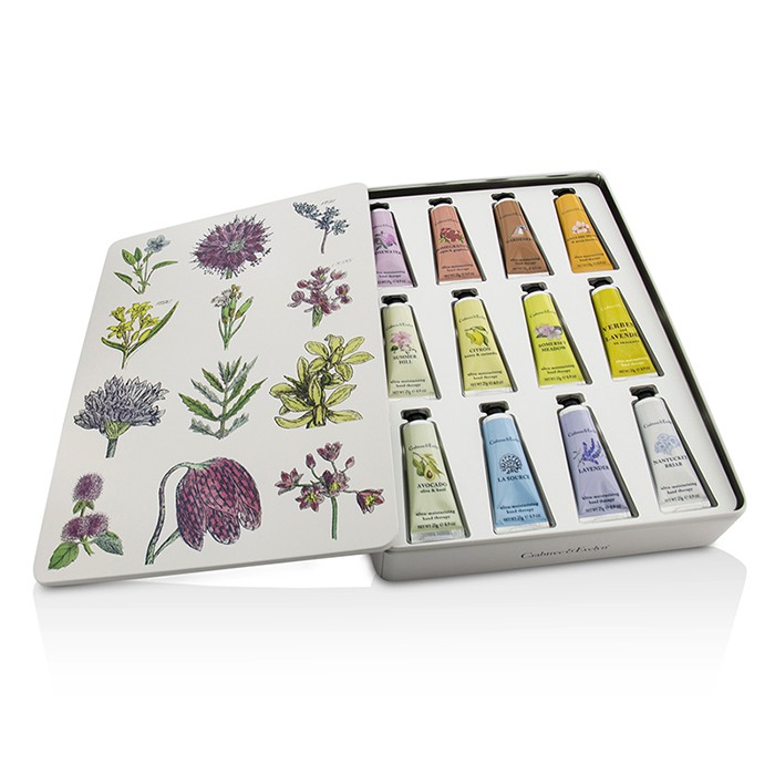 Crabtree & Evelyn Hand Therapy Paint Tin Set: Ultra-Moisturising Hand Therapy 12x25g/0.9ozProduct Thumbnail
