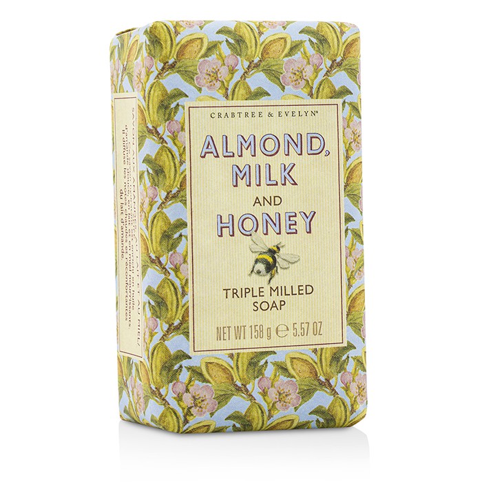 Crabtree & Evelyn Mydełko do ciała Almond, Milk & Honey Triple Milled Soap 158g/5.57ozProduct Thumbnail