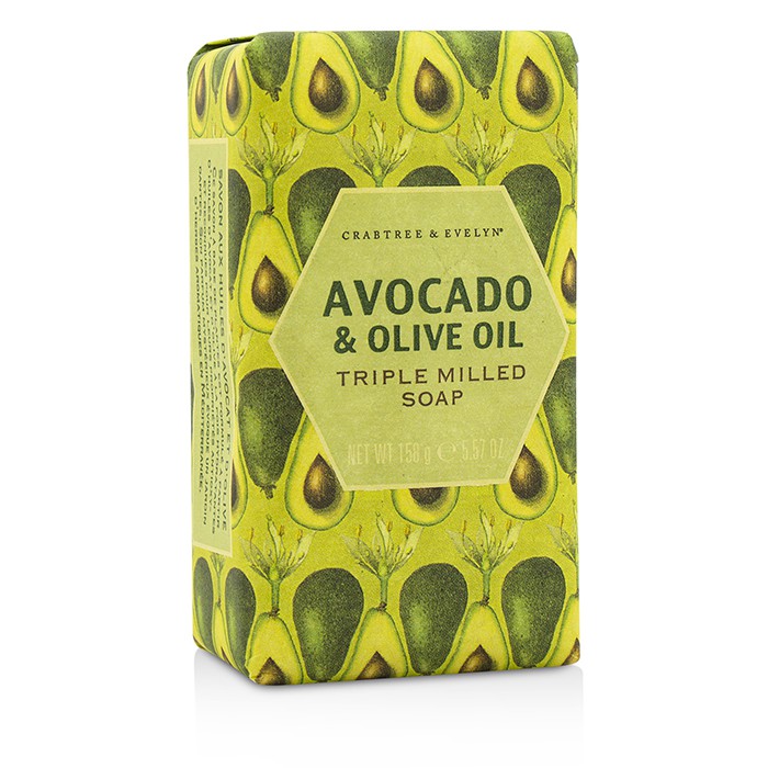 크랩트리 & 에블린 Crabtree & Evelyn Avocado & Olive Oil Triple Milled Soap 158g/5.57ozProduct Thumbnail