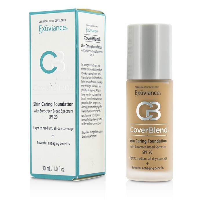 Exuviance 愛思妍 修飾護膚粉底液 SPF20 CoverBlend Skin Caring Foundation SPF20 30ml/1ozProduct Thumbnail