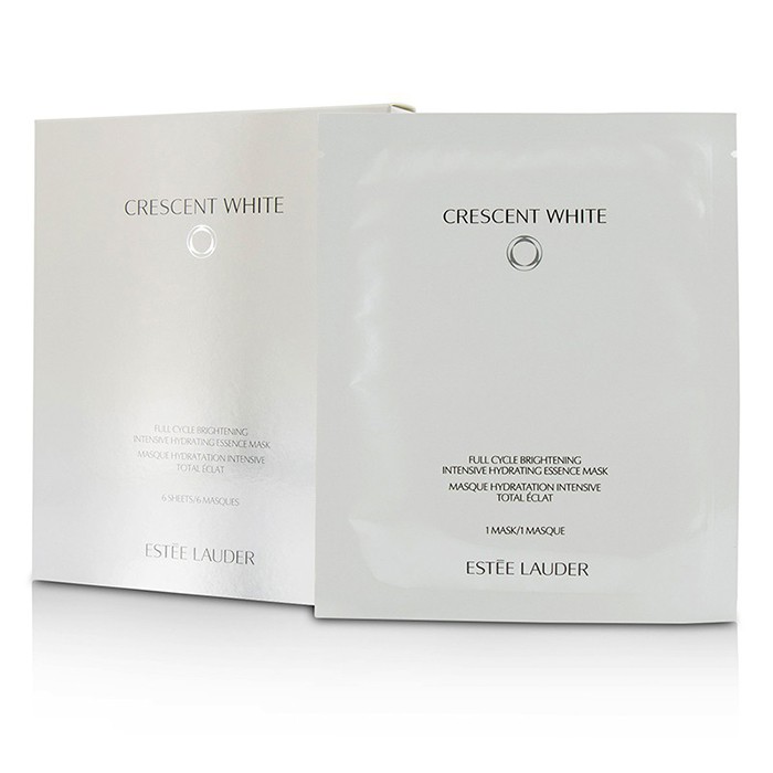 Estee Lauder Crescent White Full Cycle Brightening Intensive Hydrating Essence Mask 6sheetsProduct Thumbnail