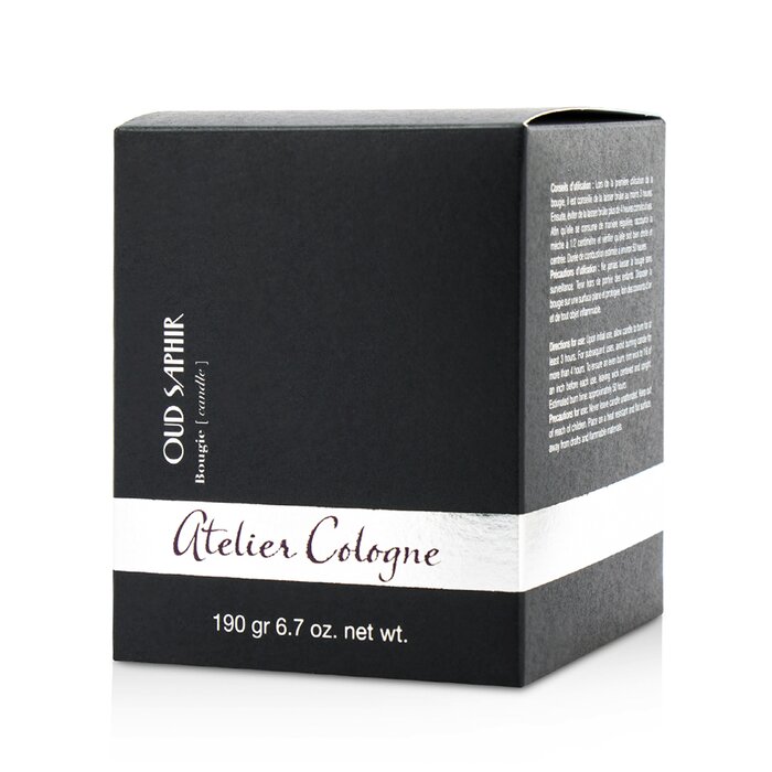 Atelier Cologne Świeca zapachowa Bougie Candle - Oud Saphir 190g/6.7ozProduct Thumbnail