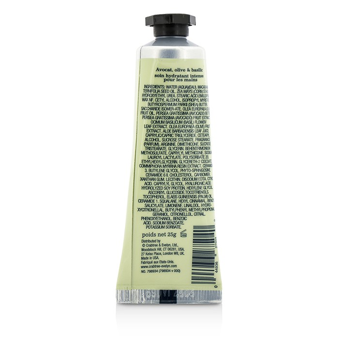 Crabtree & Evelyn Avocado, Olive & Basil Ultra-Moisturising Hand Therapy 25g/0.9ozProduct Thumbnail