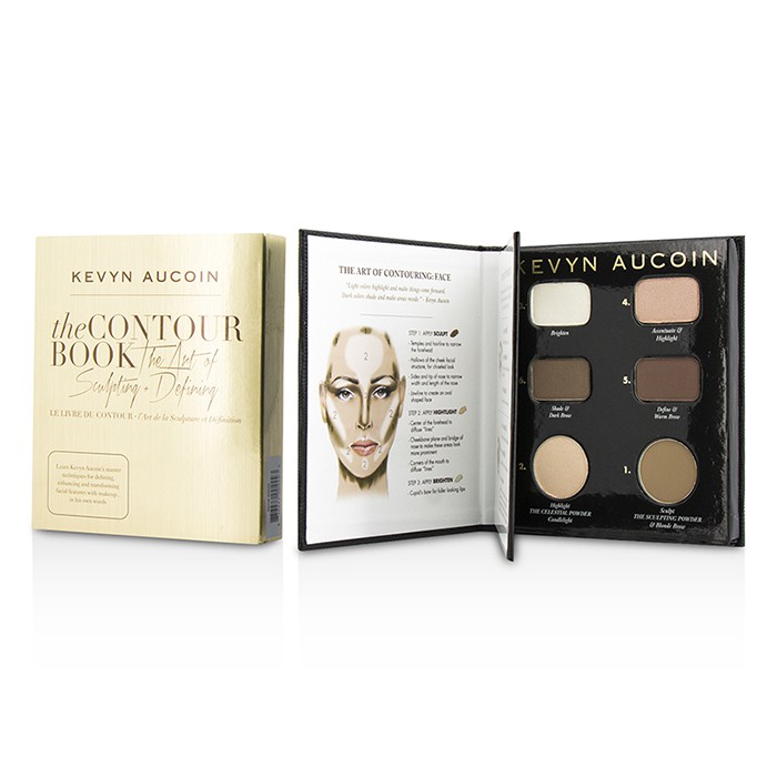 Kevyn Aucoin The Contour Book The Art of Sculpting + Defining (3x Eyeshadow, 1x Sculpting Powder, 2x Celestial Powder) Picture ColorProduct Thumbnail