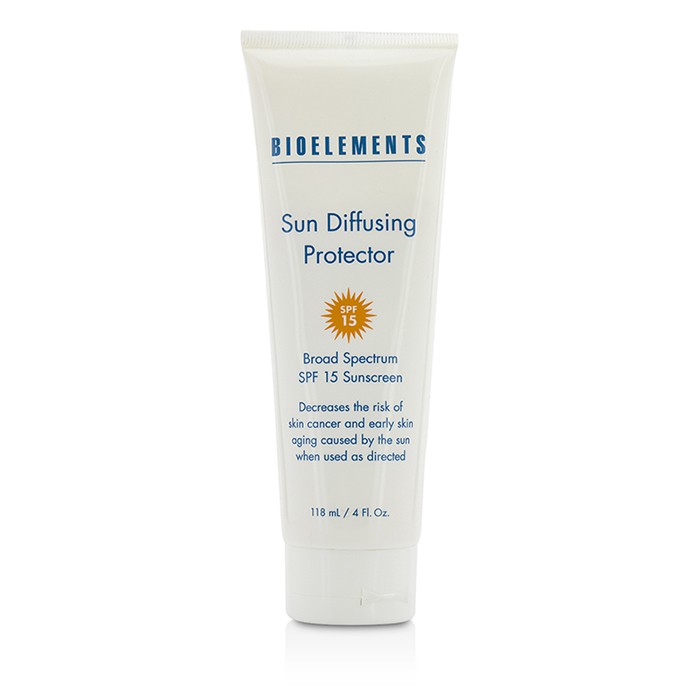 Bioelements Sun Diffusing Protector - Broad Spectrum SPF 15 Sunscreen - For All Skin Types - Salon Product (Unboxed) 118ml/4ozProduct Thumbnail