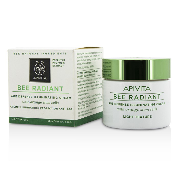 Apivita 艾蜜塔 亮肌抗皺修護面霜 - 清爽質地 Bee Radiant Age Defense Illuminating Cream - Light Texture 50ml/1.76ozProduct Thumbnail