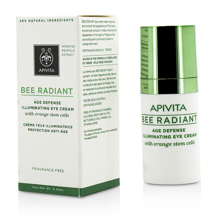 Apivita Bee Radiant Age Defense Illuminating Eye Cream 15ml/0.54ozProduct Thumbnail