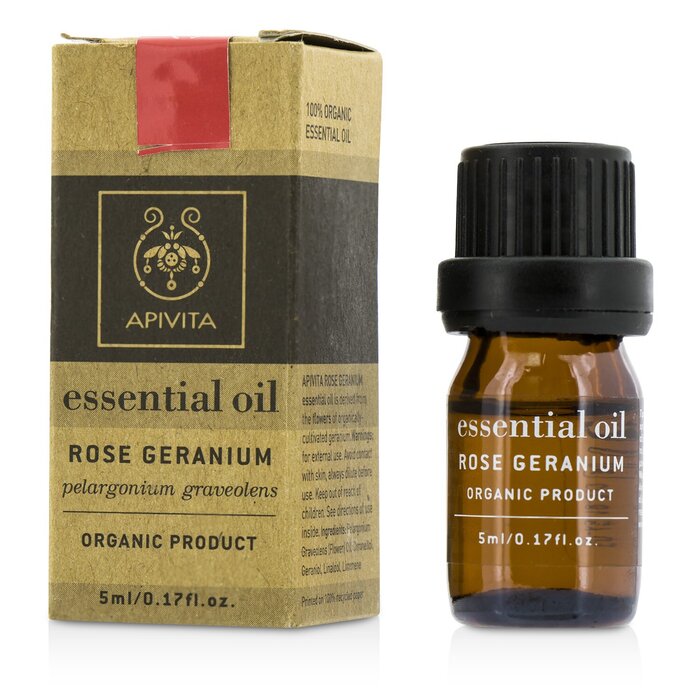 Apivita Essential oil - Eteerinen öljy - Rose Geranium 5ml/0.17ozProduct Thumbnail