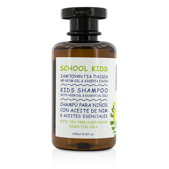 Apivita School Kids Shampoo With Neem Oil And Essential Oils 250ml/8.5ozProduct Thumbnail