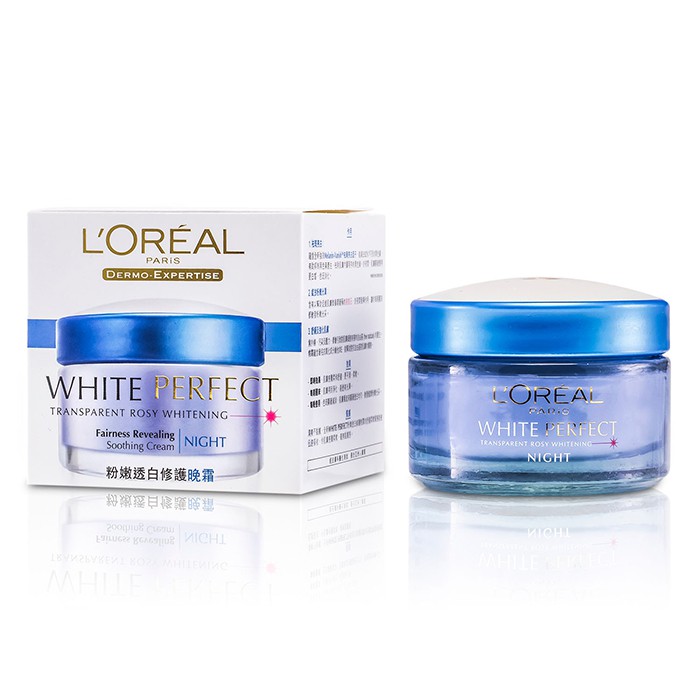 로레알 L'Oreal Dermo-Expertise White Perfect Soothing Cream Night 50ml/1.7ozProduct Thumbnail