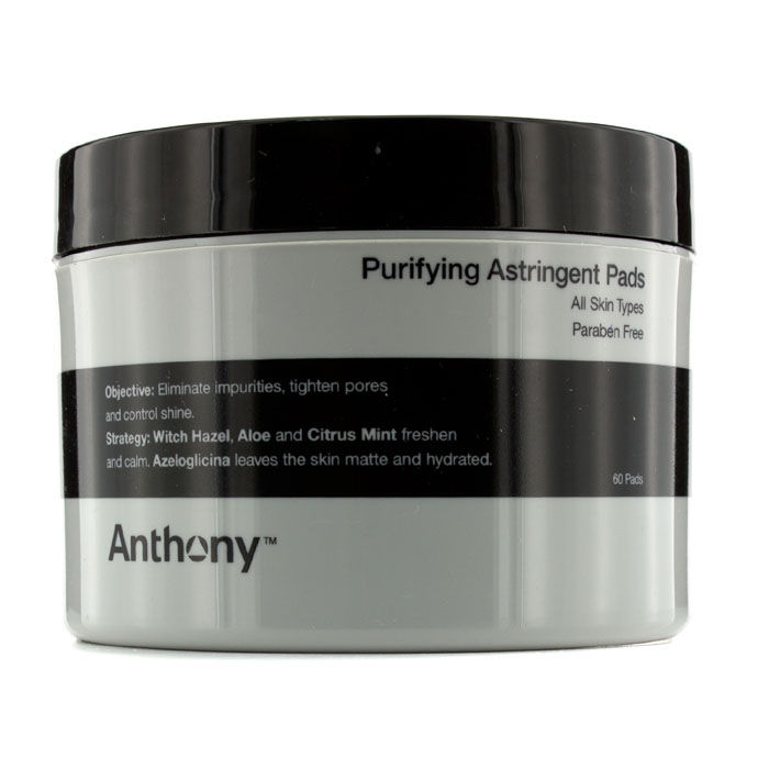 Anthony Logistics For Men Purifying Astringent Pads (For All Skin Types) 60padsProduct Thumbnail