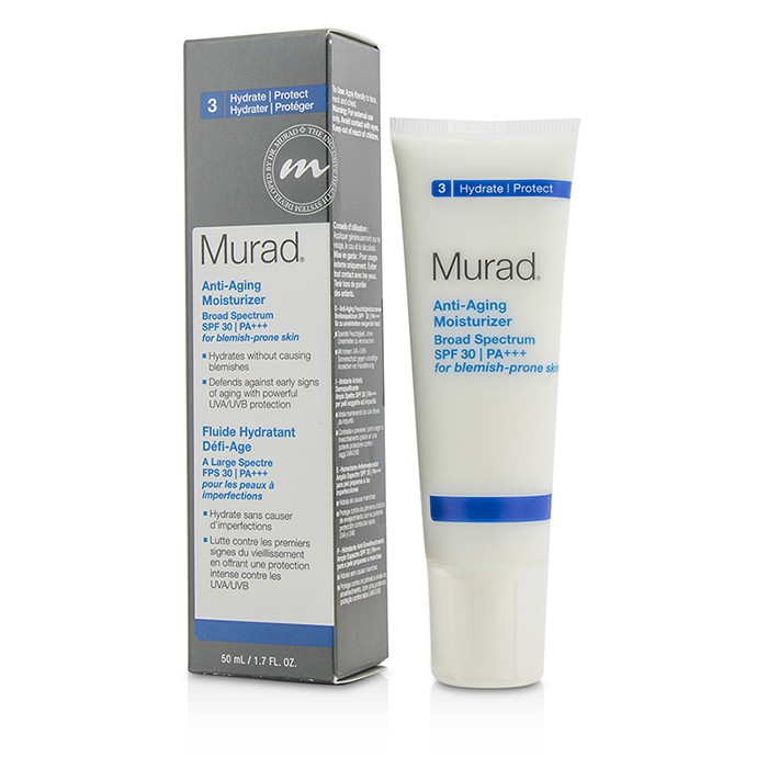 Murad Anti Aging Moisturizer SPF30 PA+++ - Pelembab Untuk Kulit Gampang Bernoda 50ml/1.7ozProduct Thumbnail