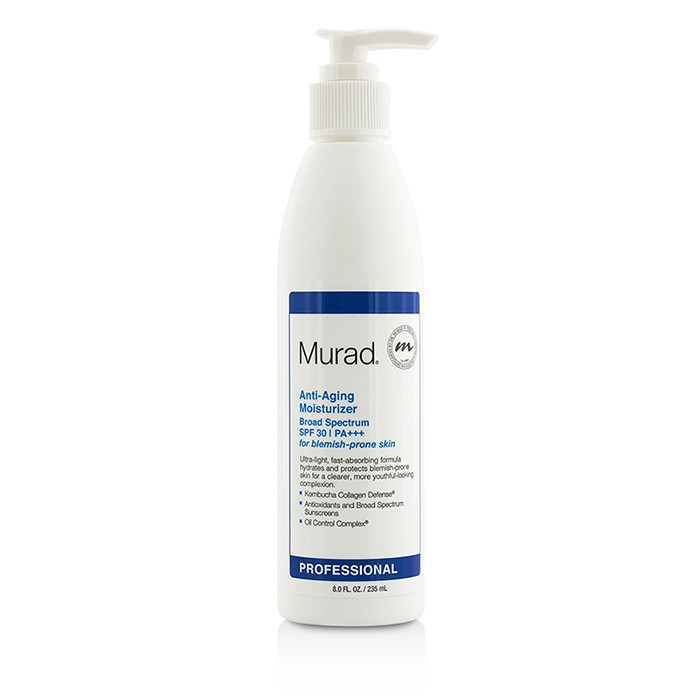 Murad Anti Aging Moisturizer SPF30 PA+++ - For Blemish-Prone Skin (Salon Size) 235ml/8ozProduct Thumbnail