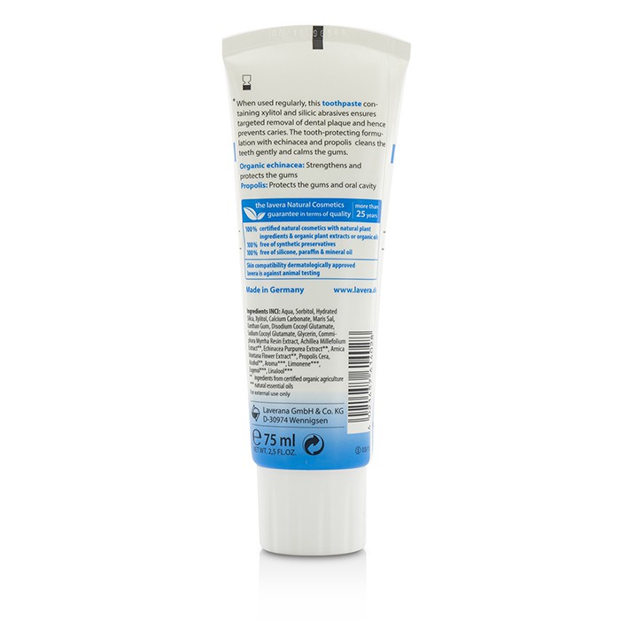ラヴェーラ Lavera Basis Sensitiv Toothpaste - Classic 61402 75ml/2.5ozProduct Thumbnail