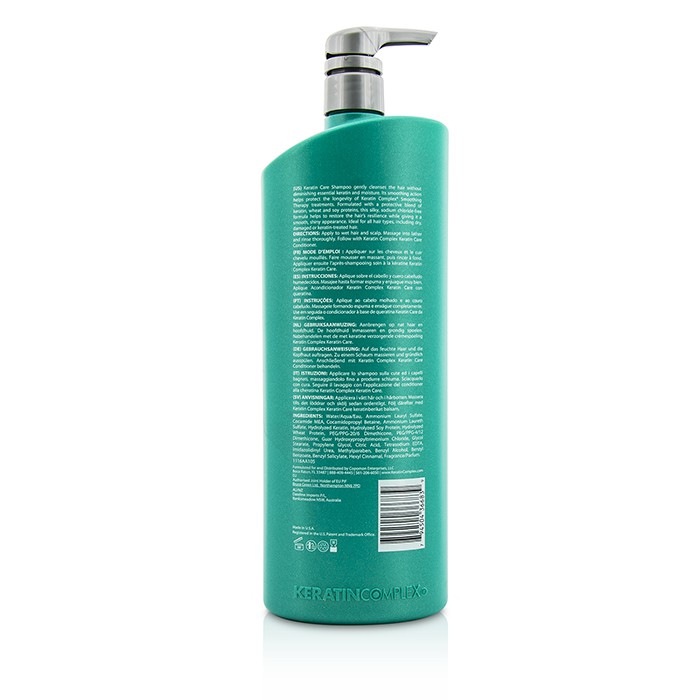 Keratin Complex Wygładzający szampon odżywka do każdego rodzaju włosów Smoothing Therapy Keratin Care Shampoo (For All Hair Types) 1000ml/33.8ozProduct Thumbnail