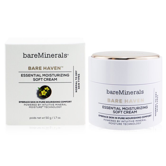 BareMinerals Bare Haven Essential Moisturizing Soft Cream - Normal To Dry Skin Types 50g/1.7ozProduct Thumbnail