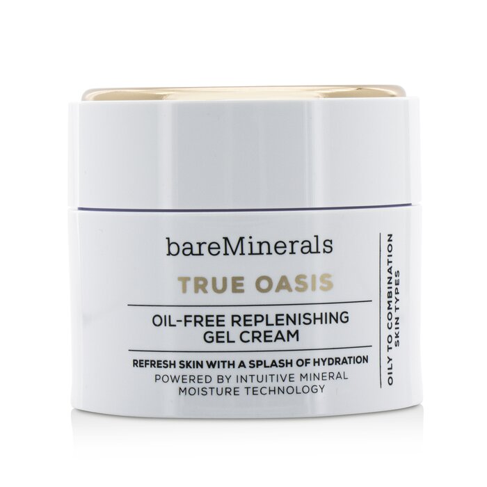 BareMinerals True Oasis Oil-Free Replenishing Gel Cream - ג'ל קרם מעשיר לעור שמן עד מעורב 50g/1.7ozProduct Thumbnail