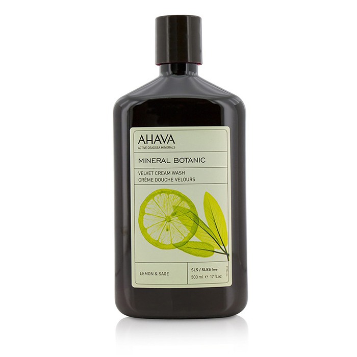 Ahava Mineral Botanic Gel de Duș Cremă Catifelat - Lemon & Sage 500ml/17ozProduct Thumbnail