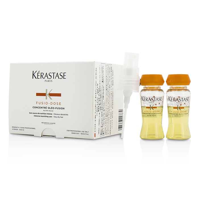 Kerastase Fusio-Dose Concentre Oleo-Fusion Nutri-Huile Intensive Nourishing Care (Very Dry Hair) 10x12ml/0.4ozProduct Thumbnail