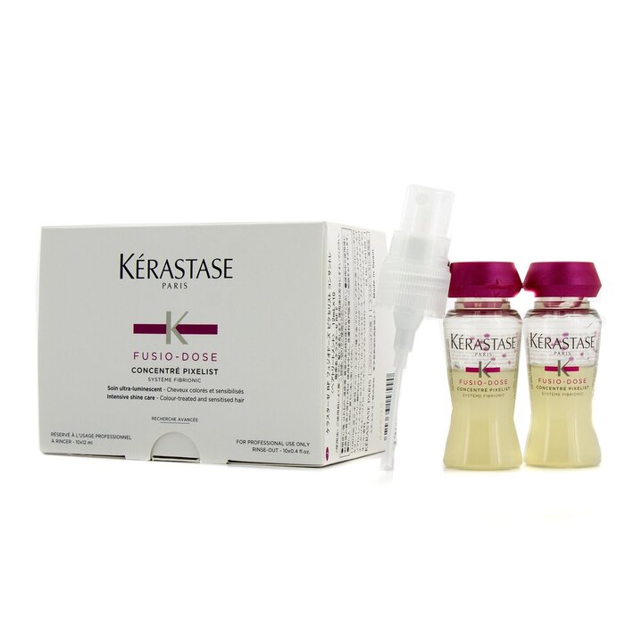 Kerastase Fusio-Dose Concentre Pixelist Intensive Shine Care (Colour-Treated and Sensitised Hair) 10x12ml/0.4ozProduct Thumbnail
