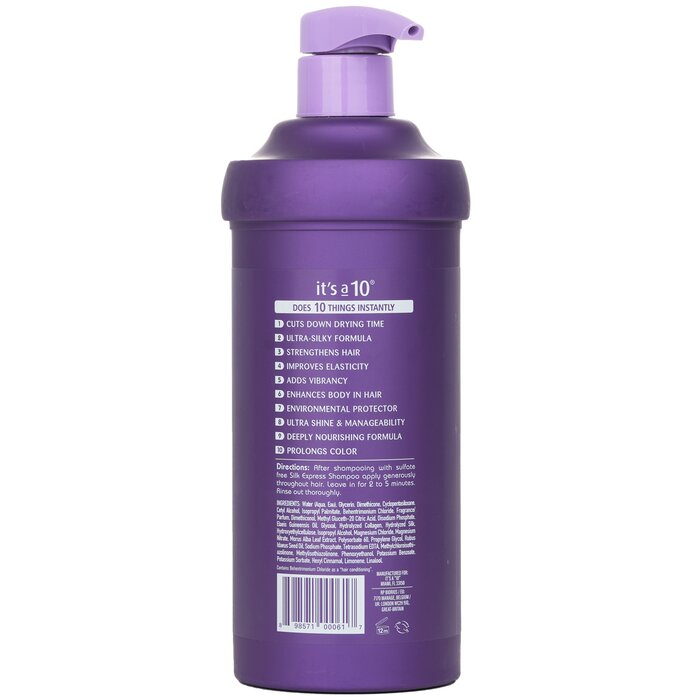 It's A 10 Silk Express Miracle Silk Hoitoaine 517.5ml/17.5ozProduct Thumbnail