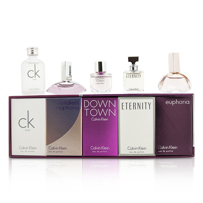 Calvin Klein Miniature Coffret: CK One + Downtown + Eternity + Euphoria + Endless Euphoria 5pcsProduct Thumbnail
