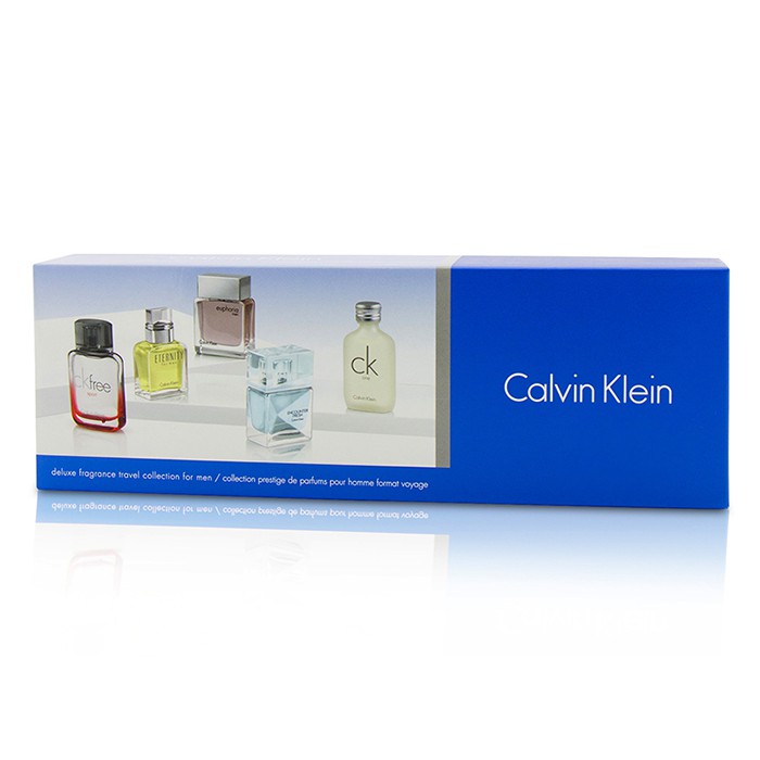 Calvin Klein Miniature Coffret : CK One + Eternity + Euphoria + CK Free Sport + Encounter Fresh 5pcsProduct Thumbnail