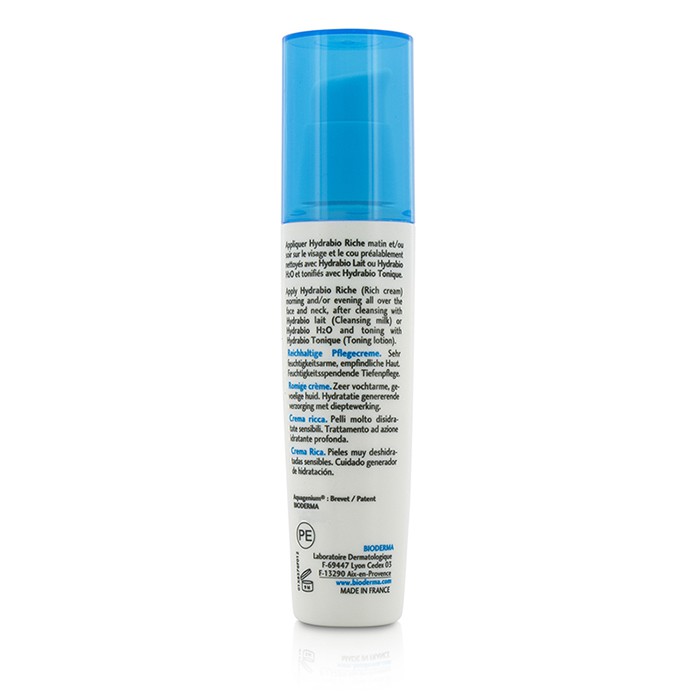 Bioderma Hydrabio Moisturising Rich Cream - For Very Dehydrated Sensitive Skin (Unboxed) 40ml/1.35ozProduct Thumbnail