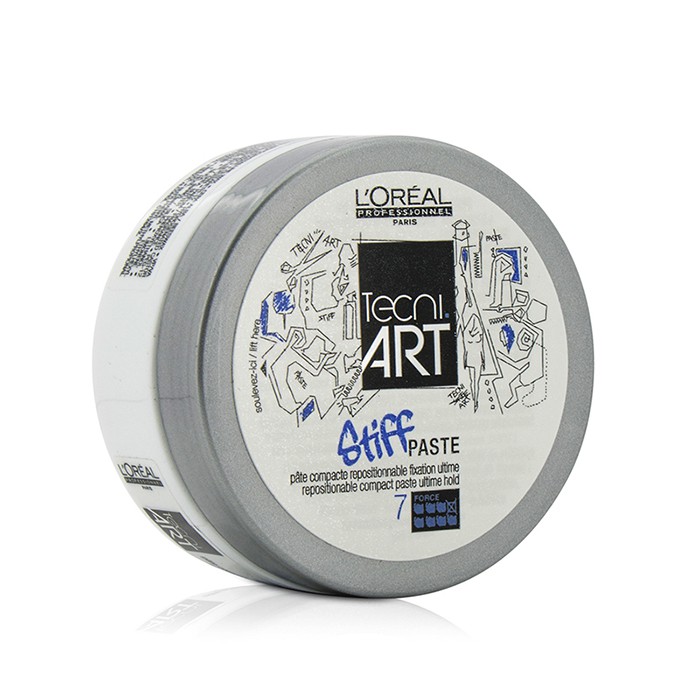 L'Oreal Professionnel Tecni.Art Stiff Paste Repositionable Compact Paste (Ultime Hold - Force 7) 75ml/2.5ozProduct Thumbnail