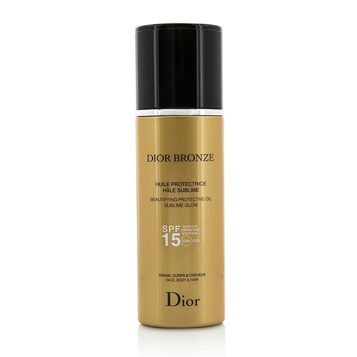 Christian Dior Dior Bronze Beautifying Protective Oil Sublime Glow SPF 15 - For Face, Body & Hair 125ml/4.2ozProduct Thumbnail